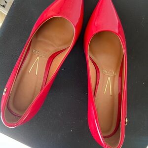 Vibrant Red Women's Flats